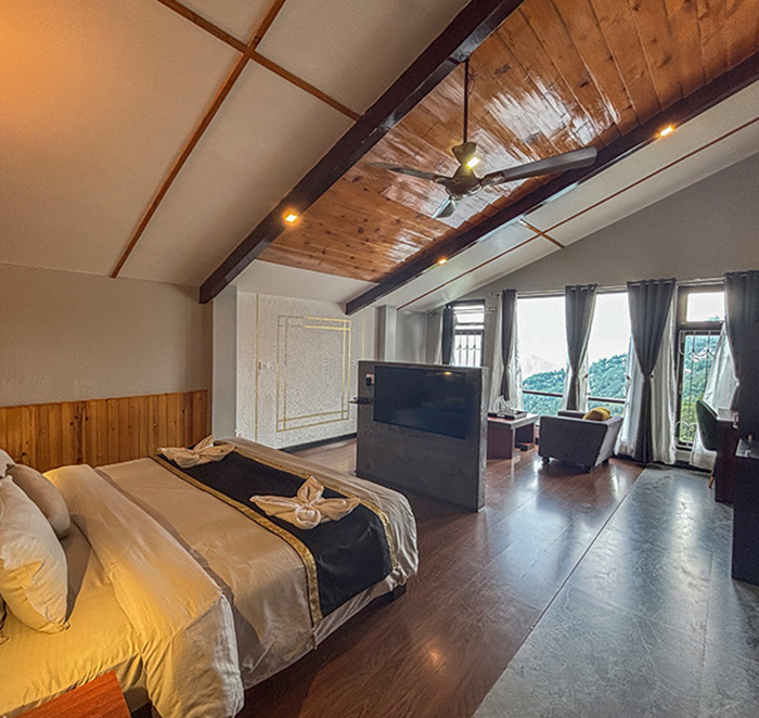 Premier Attic Mountain View